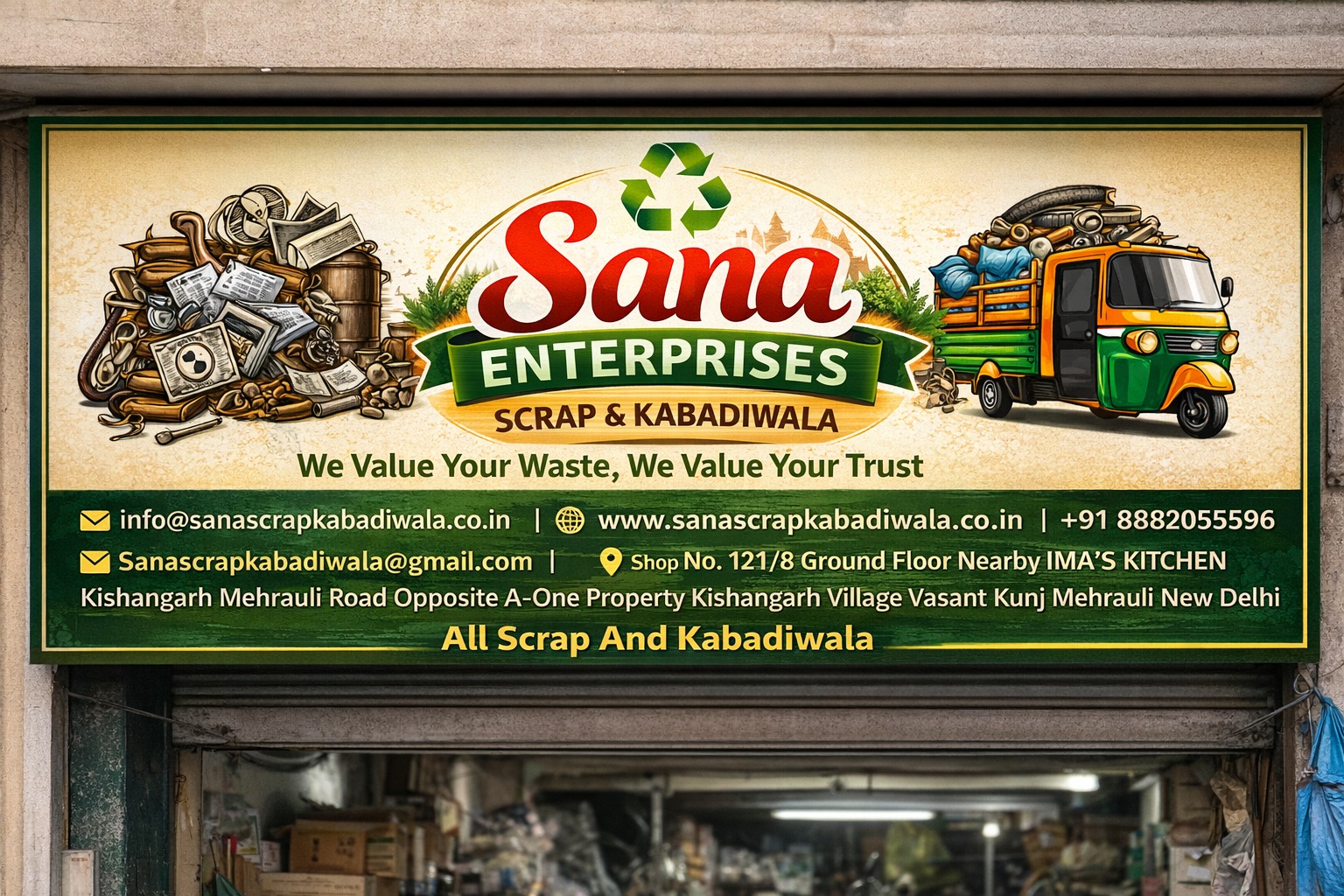 Scrap and Kabadiwala Yard